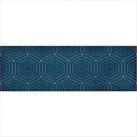 Парижанка (арт.1664-0180) 20x60 геометрия синяя