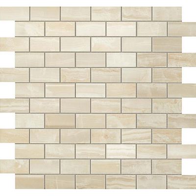 Ivory Chiffon Brick Mosaic 30,5х30,5