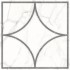 Каррара Нова 45х45 геометрия (арт.7346-0002)